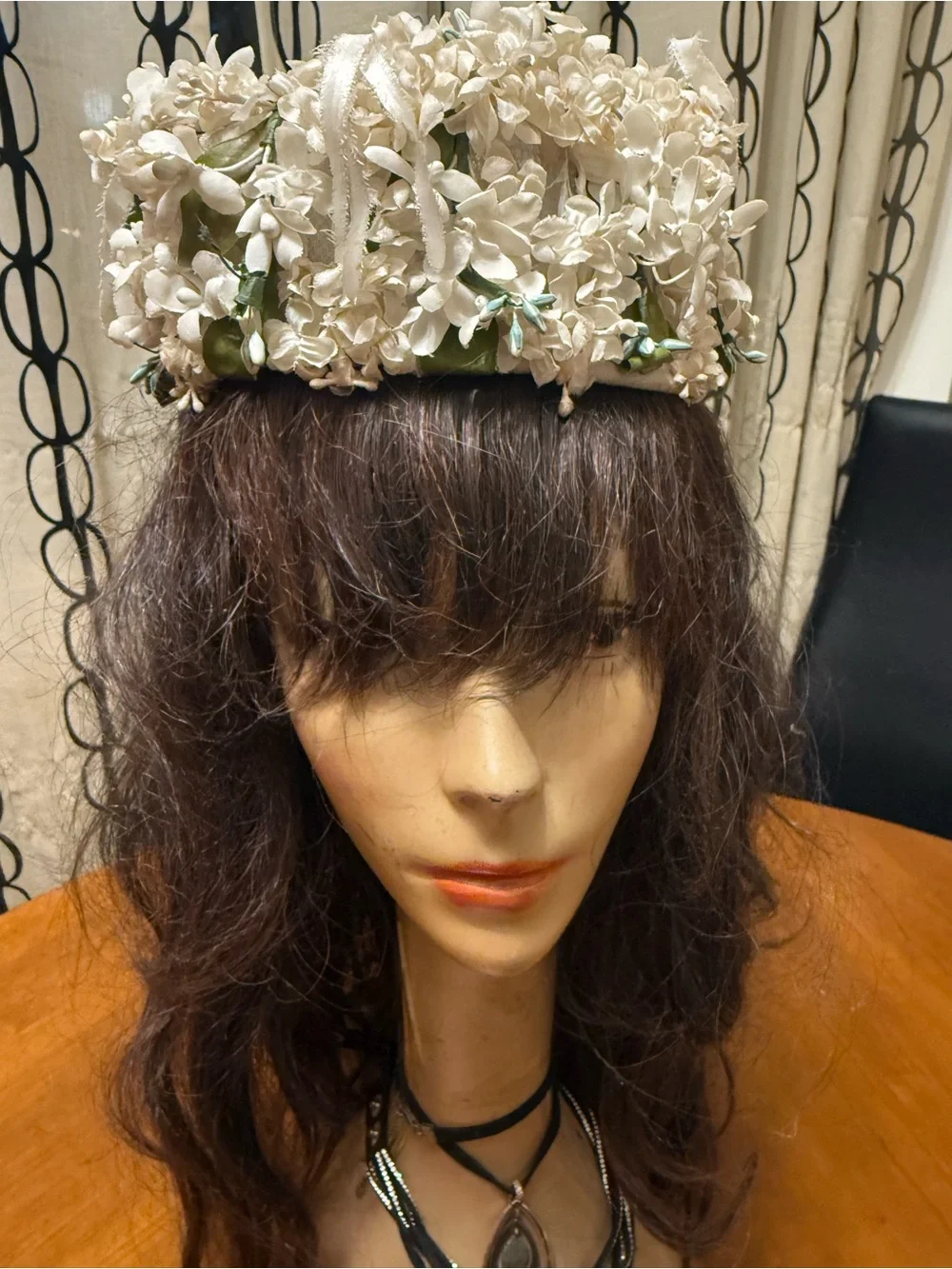 Vintage Milbrae Exclusives Hat Boho Floral Feel Elegant